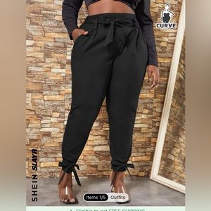 CUTEST tie pants - SHEIN